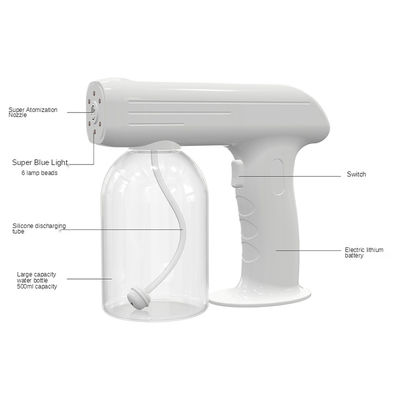 Pistola di disinfettante a nano spray per capelli portatile da 500 ml