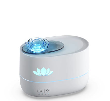 Umidificatore di fiamma da fuoco da 350 ml con impostazione del timer e luce a led 7 colori