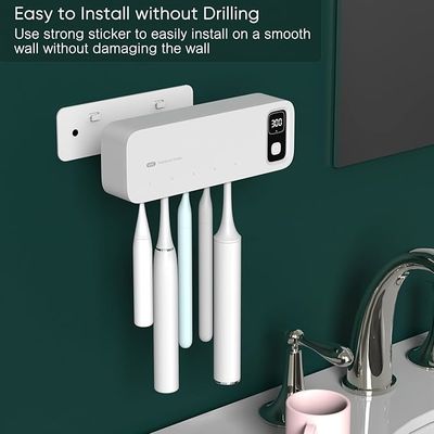 Cassa per spazzolino automatico UV intelligente con batteria da 2000 Mah 5 posizioni dello spazzolino