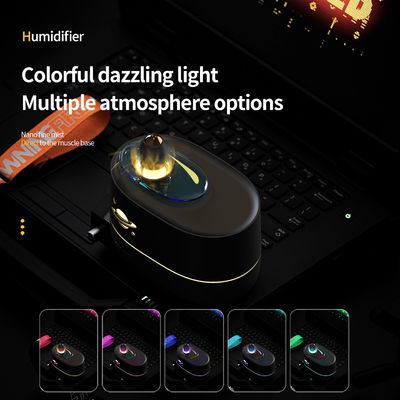 Umidificatore di fiamma a razzo di 350 ml con impostazione del timer di 2/4/6 ore