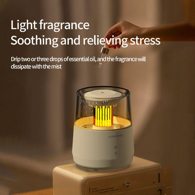 Disattivamento automatico DC 5V Umidificatore d'aria per aromaterapia per camera da letto 7 colori luce a LED 320ml