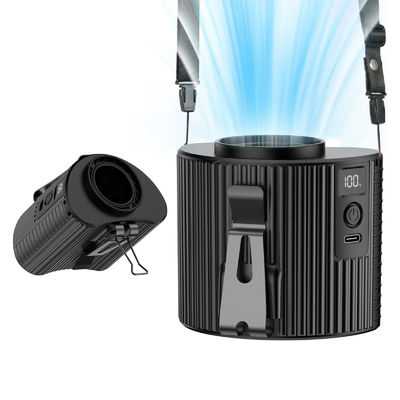 Socool Ventilatore Mini Collo Outdoor Usb Led Ventilatori a clip per la vita indossabili ricaricabili 4000MAh