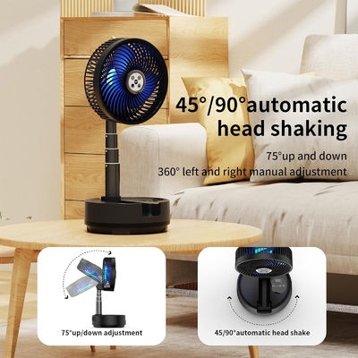 9 livelli di velocità LED Ventilatore da tavolo regolabile Tipo-C USB alimentazione di emergenza Ventilatore Socool 20000mAh con batteria ricaricabile