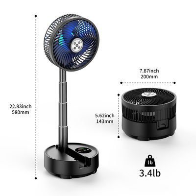 Socool Fan 20000mAh Indoor And Outdoor Camping Fan 9th Speed 8h Timing USB Emergency Power Supply Ventilatore da tavolo pieghevole regolabile
