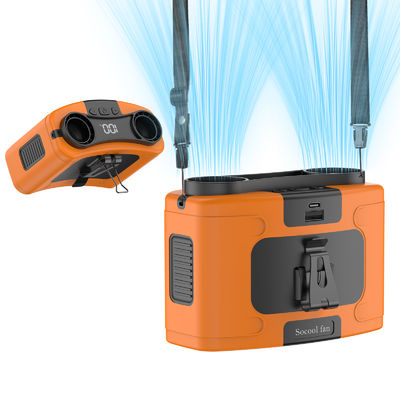 Ventilatore Socool Portatile 20000mAh Ventilatori indossabili Ventilatore mini ricaricabile