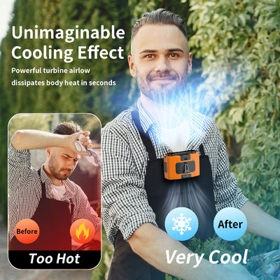 Ventilatore Socool 20000mAh Ventilatori portatili di tipo C indossabili Ventilatore esterno super vento super silenzioso
