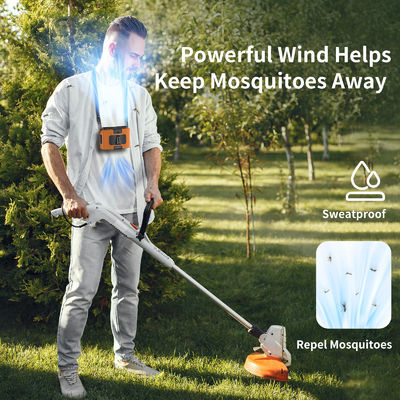 Ventilatore Socool 20000mAh Portatile 20000mAh USB di emergenza alimentazione Clip Ventilatore cintura Ventilatori multifunzione indossabili