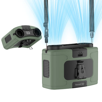 Fann Socool 20000mAh Mini ricaricabile portatile di emergenza power clip Fann cintura tipo-c Super Wind Super silenzioso Fann da tavolo